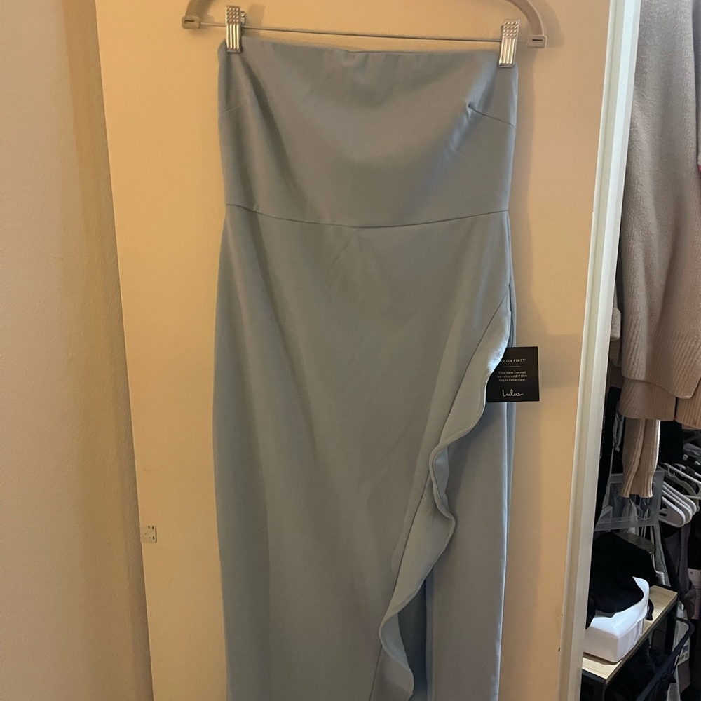 Lulus Womens Strapless Dress